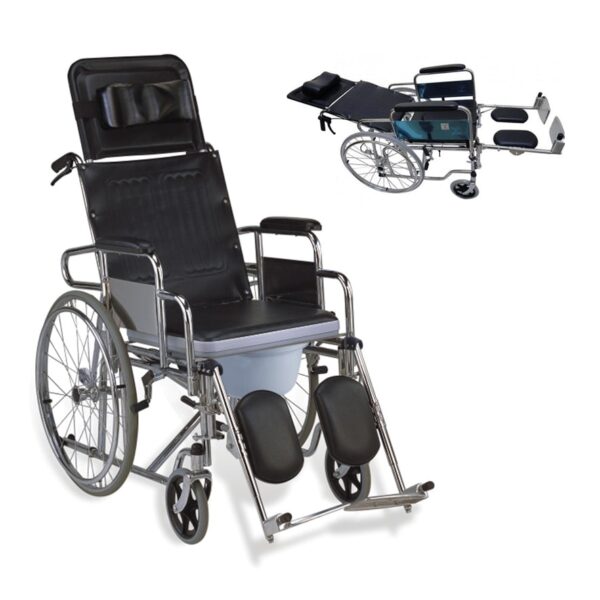 Reclining Commode Wheelchair Price in Bangladesh | FormalBD