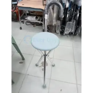 Walking Stick Chair Price in Bangladesh | Portable Folding Walking Stick with Seat for Elderly - additional image