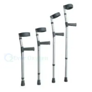 Elbow Crutch Price in Bangladesh | Single Piece Forearm Crutch Height Adjustable - additional image