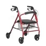 Rehabilitation Walker Rollator with Seat
