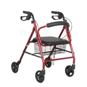 Rehabilitation Walker Rollator with Seat
